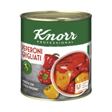KNORR PROFESSIONAL Peperoni Grigliati Grilled Sweet Peppers For Chefs 750g 26oz