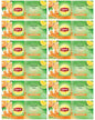 12 LIPTON CITRUS Flavored Green Tea Lemon, Lime & Orange Flavor 25 Teabags Boxes