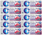 10 ORBIT WHITE Raspberry Pomegranate Flavor Sugarfree Chewing Gums 14g 0.49oz