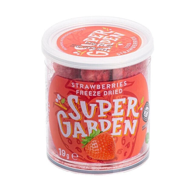 SUPERGARDEN Freeze Dried Strawberries Dried Fruits 19g