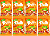 8 TROLLI Original Peach Rings Sugar Coated Gummy Candy Party Sweets 200g 7oz