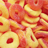 8 TROLLI Original Peach Rings Sugar Coated Gummy Candy Party Sweets 200g 7oz