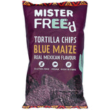 MISTER FREED BLUE MAIZE Tortilla Chips Real Mexican Flavor Snacks 135g 4.7oz