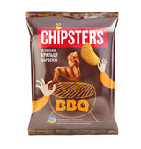 CHIPSTERS Chicken BBQ Flavor Potato Chips Crisps Snacks 60g 2.1oz
