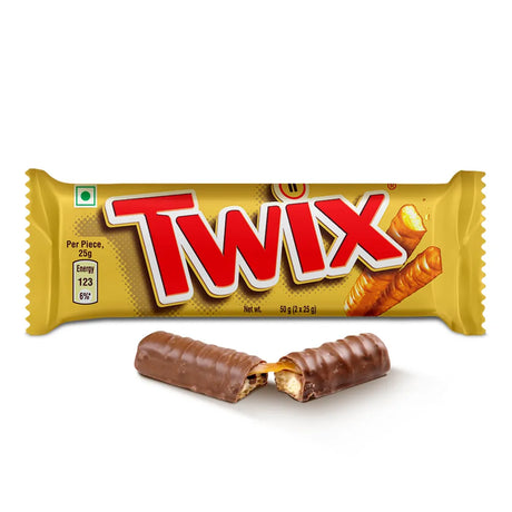 30 TWIX Milk Chocolate Bars with Biscuit & Caramel European Sweets 50g 1.76oz
