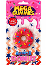 MEGA GUMMIES American Donut Tutti Frutti Flavor Gummi Candy 120g