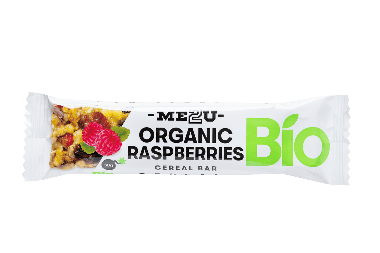 ME2U Organic Raspberries Flavor Cereal Bar 30g