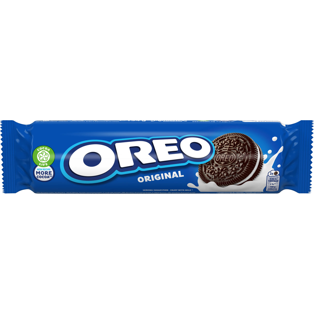OREO Original Cocoa Cookies with Vanilla Filling 154g