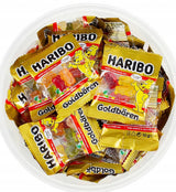HARIBO GOLDBEARS MINI Share Size Tube Gummi Candies 980g