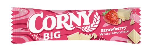 CORNY BIG Strawberry White Chocolate Flavor Cereal Bar 40g 1.4oz