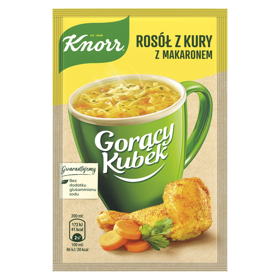 KNORR Instant Chicken Flavor Soup with Noodles 12g