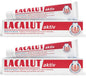 2 LACALUT AKTIV Daily Toothpaste Tubes For Bleeding Gums Made in Germany 75ml