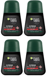 4 GARNIER MEN EXTREME PROTECTION 72h Anti Perspirant Deodorant 50ml 1.8fl oz