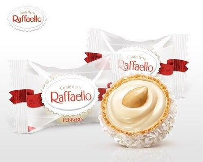 FERRERO RAFFAELLO Crispy & Creamy Almond Coconut Pralines Candy Sweets 150g