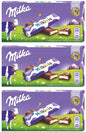 3 MILKA MILKINIS Cream Filled Alpine Milk Chocolate Sticks Candies Treats 88g