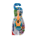 Jordan Kids 0-2 Years Soft Cleaning Toothbrush with Teething Ring