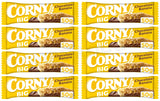 8 CORNY BIG Chocolate & Banana Healthy Energy Breakfast Cereal Bars 50g 1.8 oz