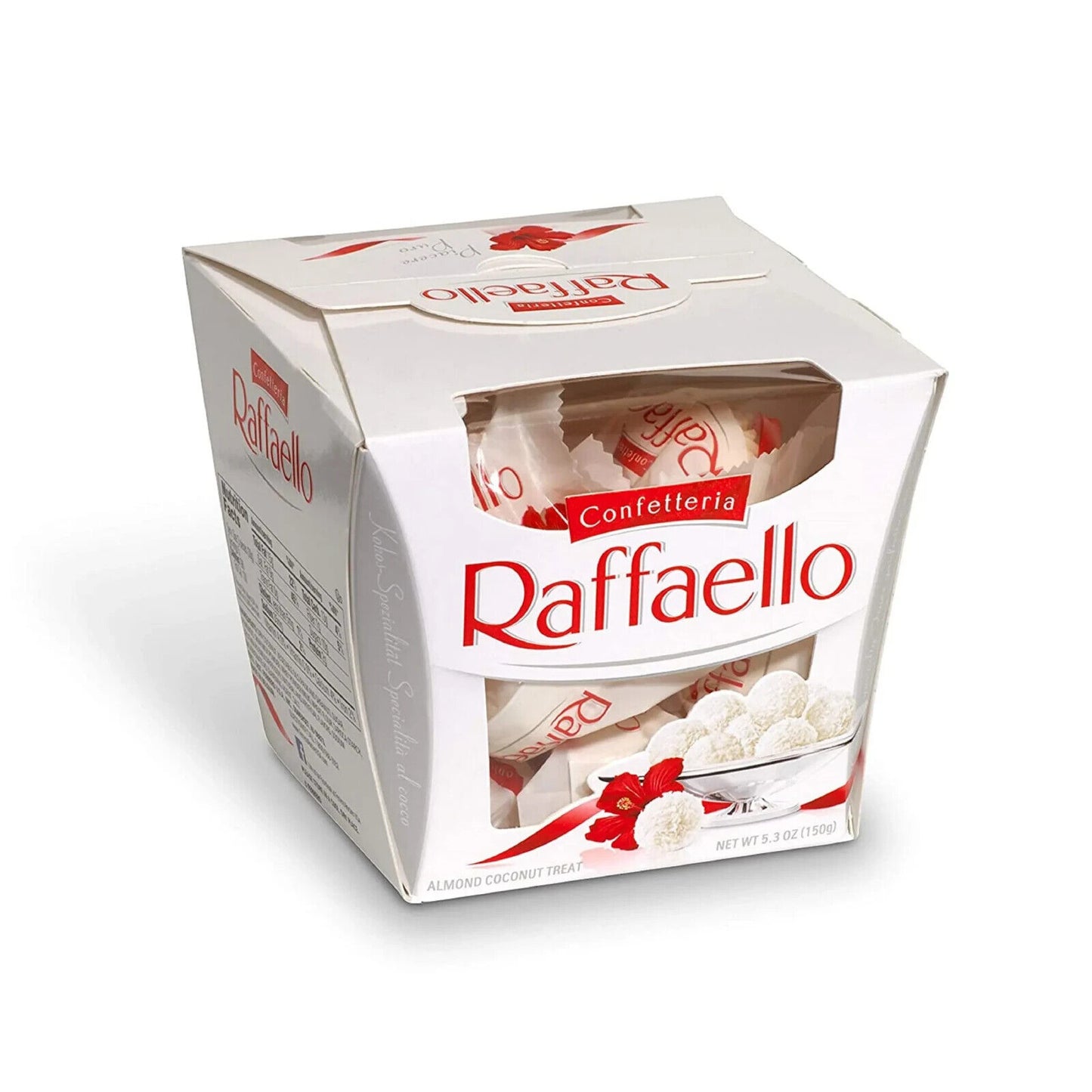 2 x FERRERO RAFFAELLO Crispy & Creamy Almond Coconut Candy Sweets 150g 5.3oz