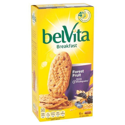 BELVITA FOREST FRUITS Wholegrain Breakfast Biscuits Cookies 300g 10.5oz