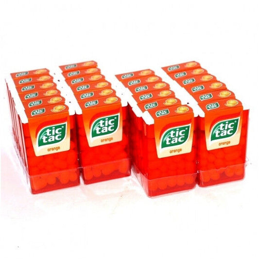 10 x TIC TAC Orange Flavor Mints 18g 0.64oz