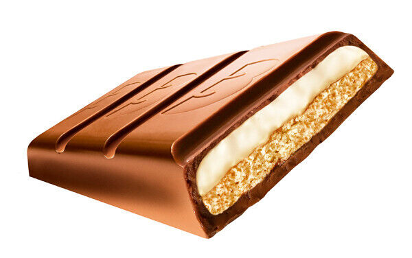 6 3BIT Milk Chocolate Bars with Biscuit European Candy Sweets Snacks 46g 1.6oz