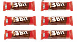 6 3BIT Milk Chocolate Bars with Biscuit European Candy Sweets Snacks 46g 1.6oz