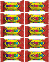 10 PERGALE NOMEDA Waffer Chocolate Bars with Apple Jelly Almonds & Peanuts 40g 1.4oz