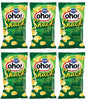 6 OHO DILL Flavor Puffed Salty Wheat Snacks Crisps 35g 1.23oz