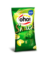 6 OHO DILL Flavor Puffed Salty Wheat Snacks Crisps 35g 1.23oz