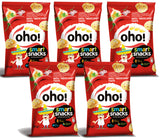 5 OHO MEXICANA Flavor Puffed Potato Chips 60g 2.1oz