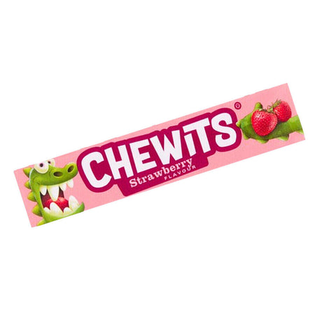 10 CHEWITS STRAWBERRY Flavor Chewy Candy Sweets European Snacks 30g 1oz