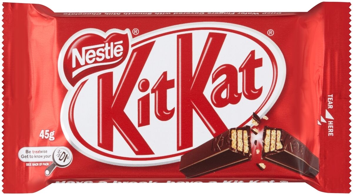 KIT KAT Milk Chocolate Bar 45g 1.6oz