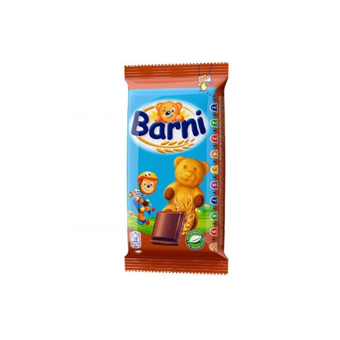 BEAR BARNI Sponge Cakes Soft Biscuits Treats MILK CHOCOLATE STRAWBERRY Flavors