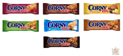 CORNY Healthy Cereal Bars Variety Assorted Flavors European Treats