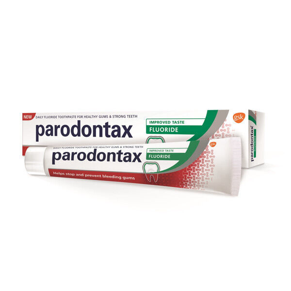 2 PARODONTAX FLUORIDE Daily Toothpaste for Healthy Gums & Strong Teeth 75ml