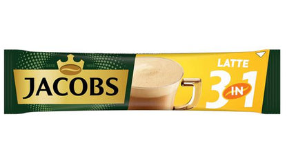 JACOBS LATTE 3in1 Instant Coffee Sticks (20 servings)