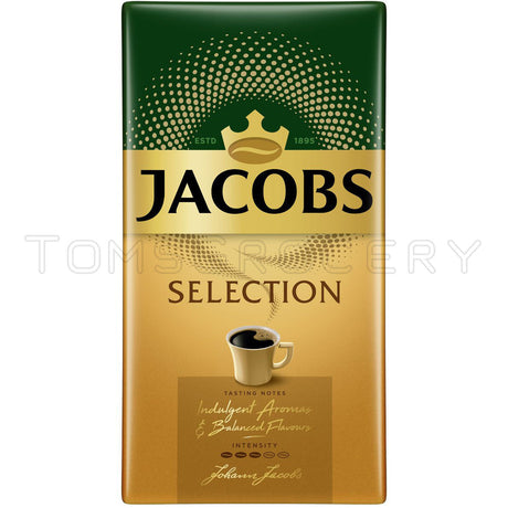 3 JACOBS SELECTION Premium Ground Coffee Packs Made in Germany 500g 18oz
