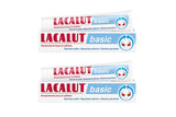 2 LACALUT BASIC Daily Toothpaste for Optimal Oral Protection 75ml
