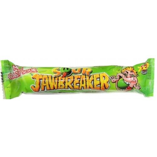 JAWBREAKER Sour Hard Candy Balls with Bubble Gum Center Bonbons 41g