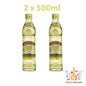 2 x Borges Extra Light Olive Oil Highest Quality 2 x 500ml 17.6 fl oz