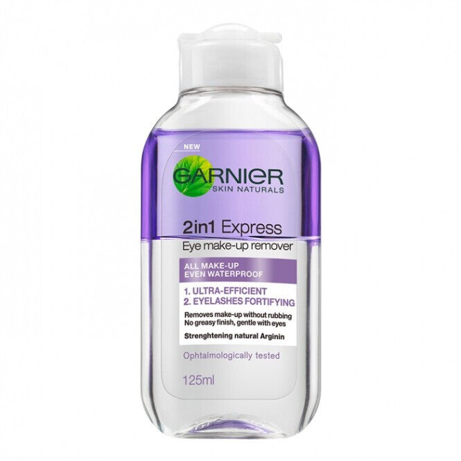 GARNIER 2in1 Express Ultra Efficient Make-Up Remover 125ml 4.2 fl oz
