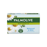 8 x PALMOLIVE BALANCED & MILD Bar Soap with Chamomile & Vitamin E 90g