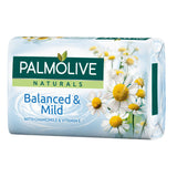 8 x PALMOLIVE BALANCED & MILD Bar Soap with Chamomile & Vitamin E 90g