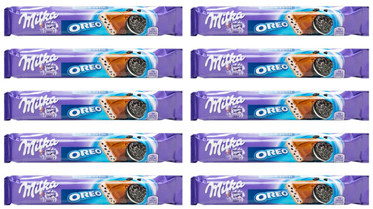 10 MILKA OREO Chocolate Sticks Bars European Sweets Snacks Candy 37g 1.3oz