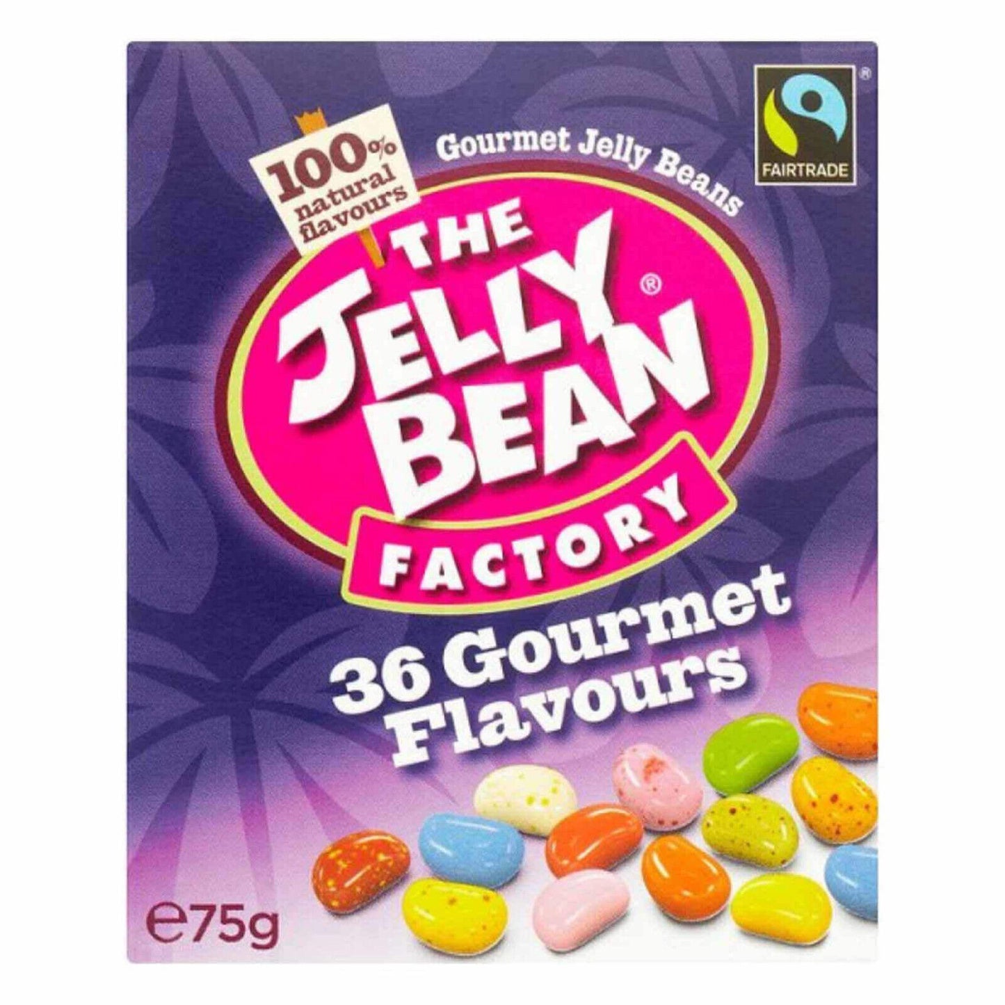 5 x JELLY BEAN Factory 36 Gourmet Flavor Amazingly Tasty Beans Candy 75g 2.7oz