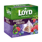 LOYD Forest Fruits Flavored Fruit Tea Boxed 20 Silk Pyramids