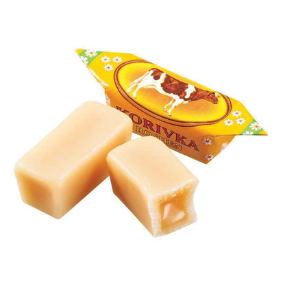 ROSHEN KORIVKA Original Retro Cow Milk Fudge Candy Ukrainian Sweets Gift Fillers