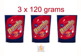3 FAZER DUMLE Soft Toffee Sweets Covered with Milk Chocolate 120g 4.2oz