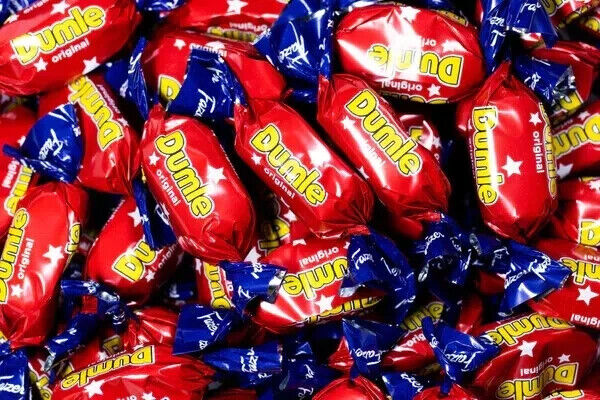 3 FAZER DUMLE Soft Toffee Sweets Covered with Milk Chocolate 120g 4.2oz