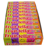 FRUITTELLA RAINBOW Apple Lemon Orange Berry Flavor Chewy Candy 20 Units Box